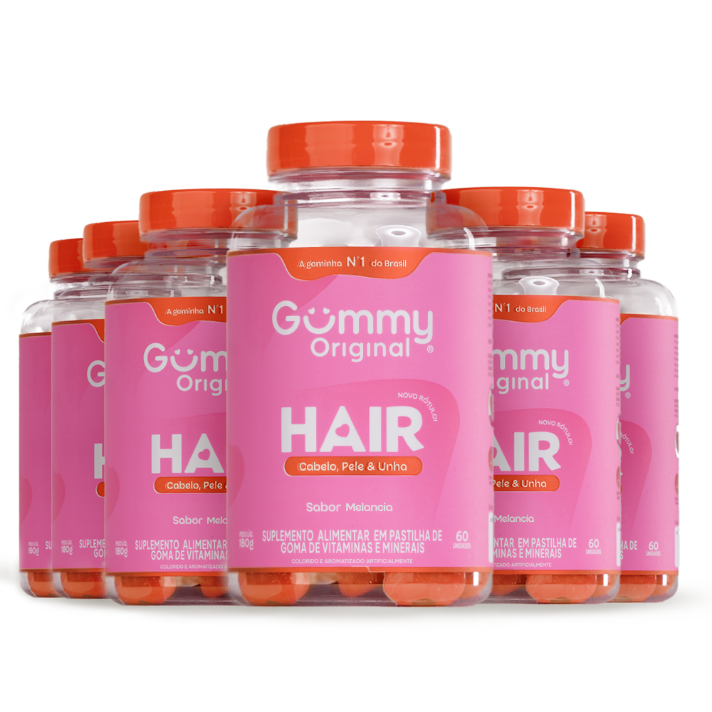 6 Gummy® Hair - 180g