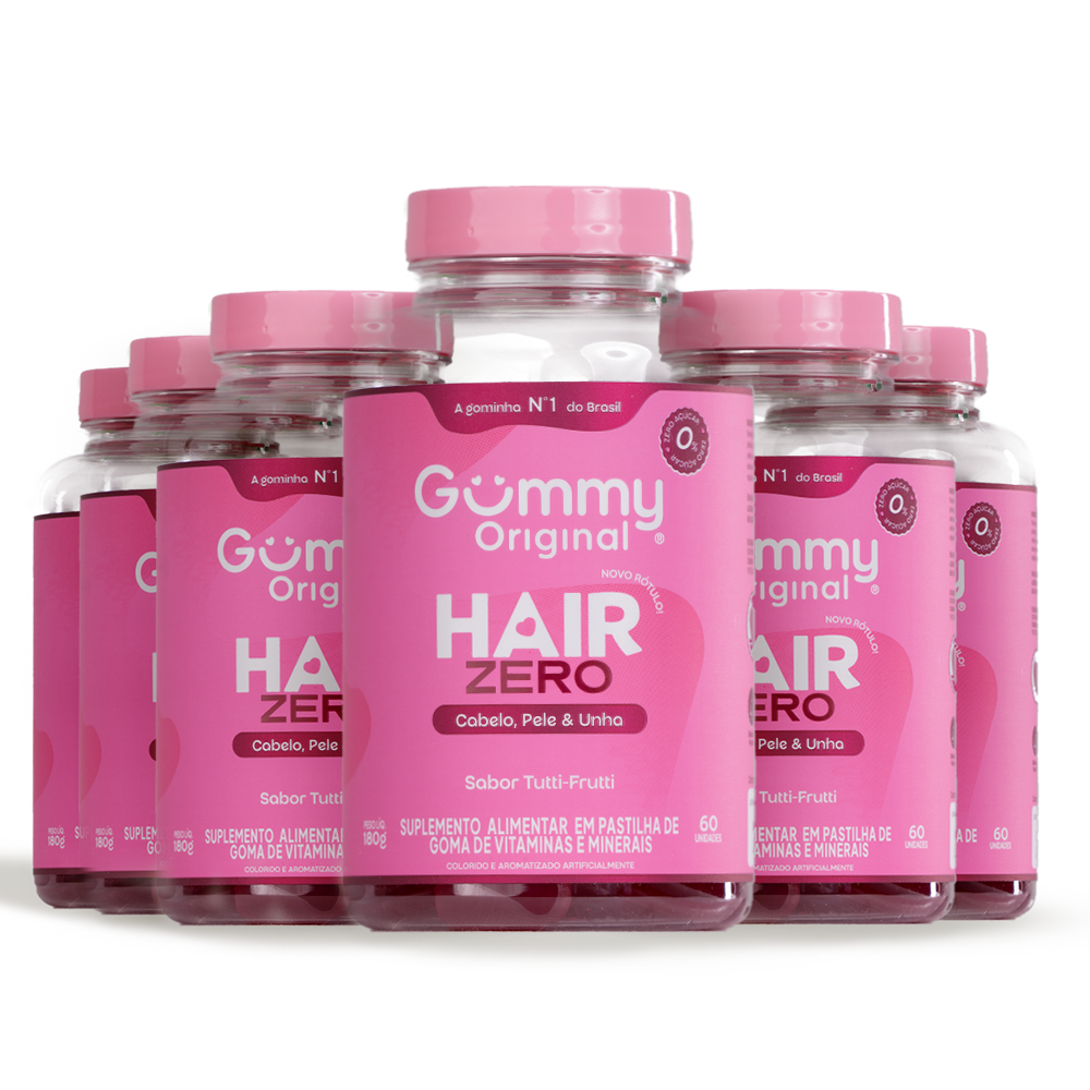6 Gummy® Hair - 180g