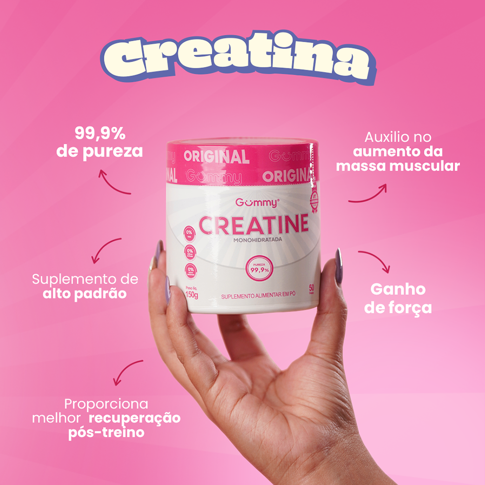 Gummy®
Creatine - 150g