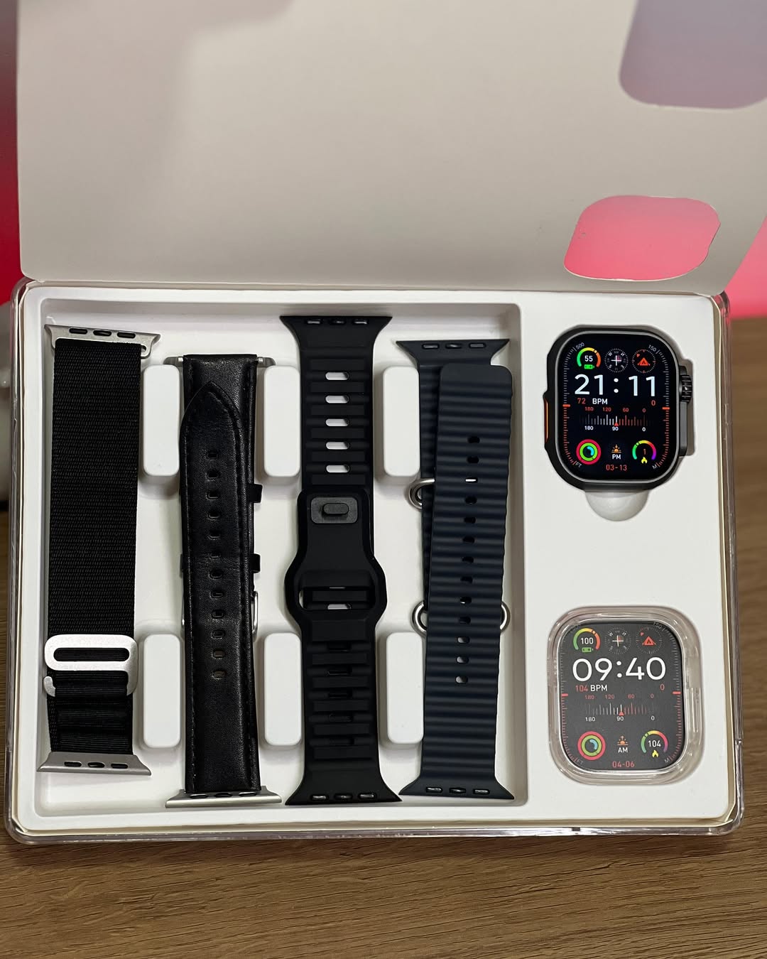 Smartwatch Triton Ultra AI 3 5G + BRINDES - Câmera 180°, Tela AMOLED, GPS e Wi-Fi