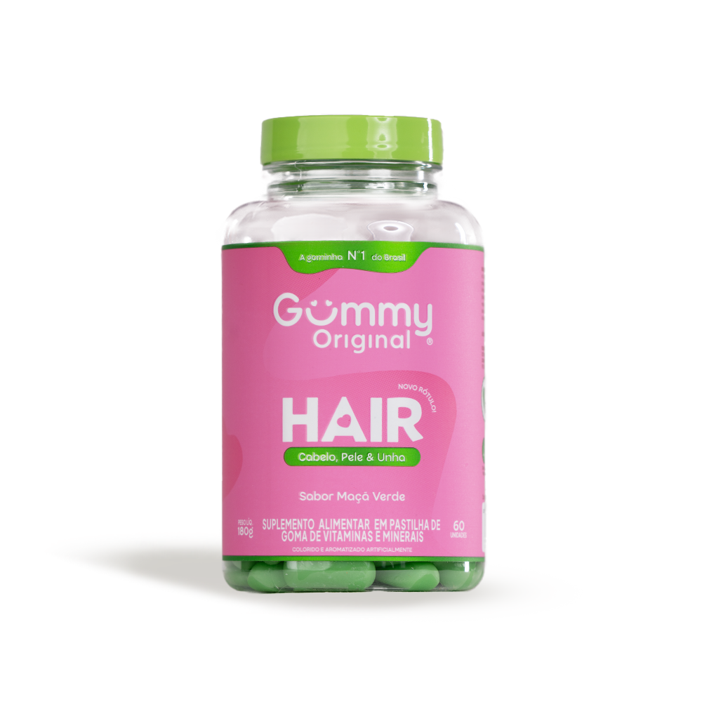 Gummy Hair® - Maçã Verde 180 g