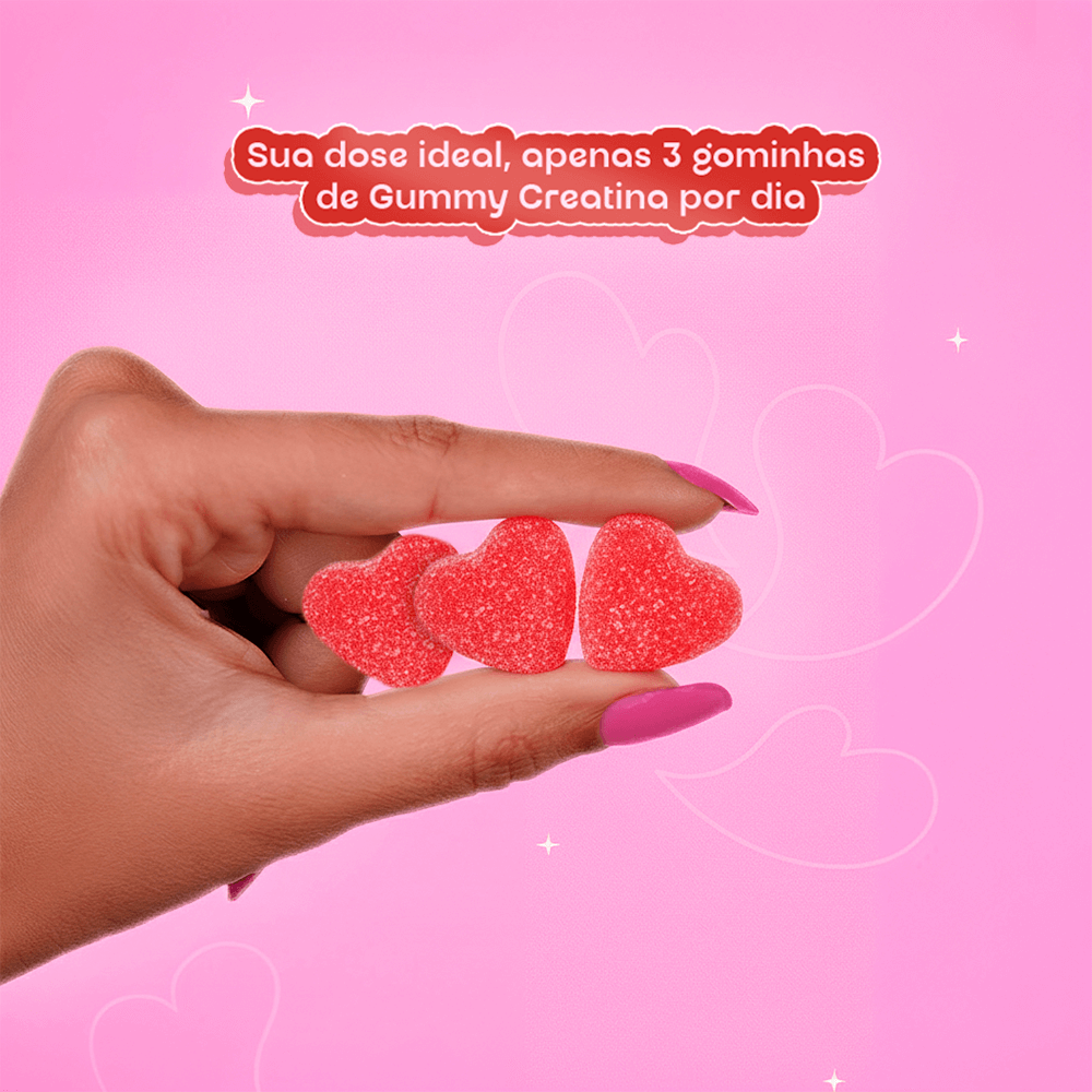 Gummy® Creatina Morango 315g