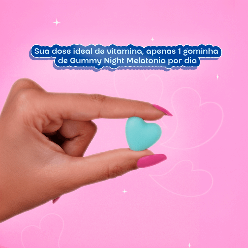 Gummy Night Melatonina® - Framboesa  90 g