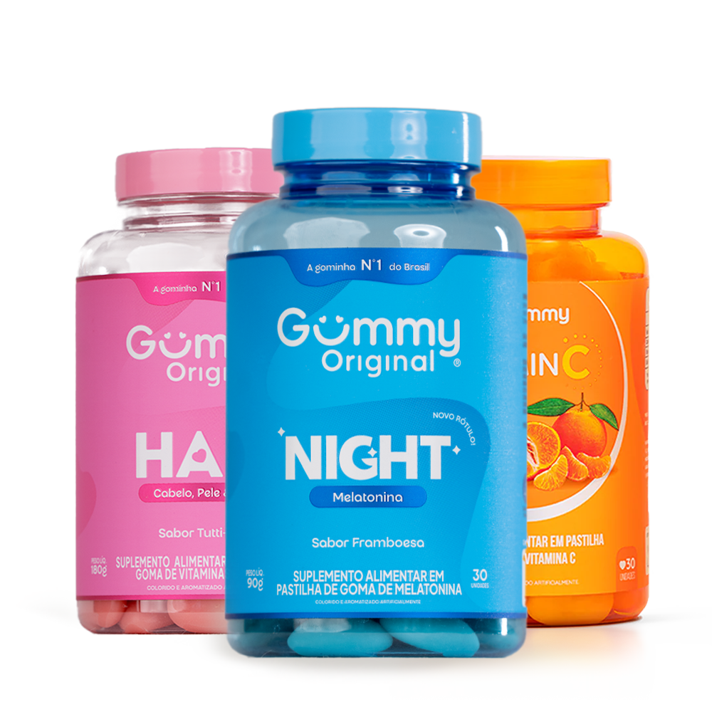 Kit Gummy® Trio Rotina