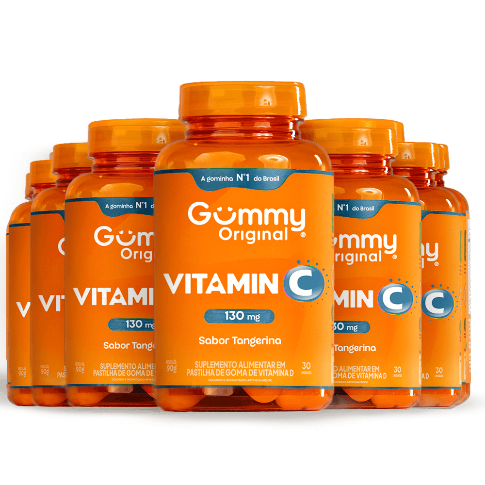 6 Gummy Vitamina C Tangerina