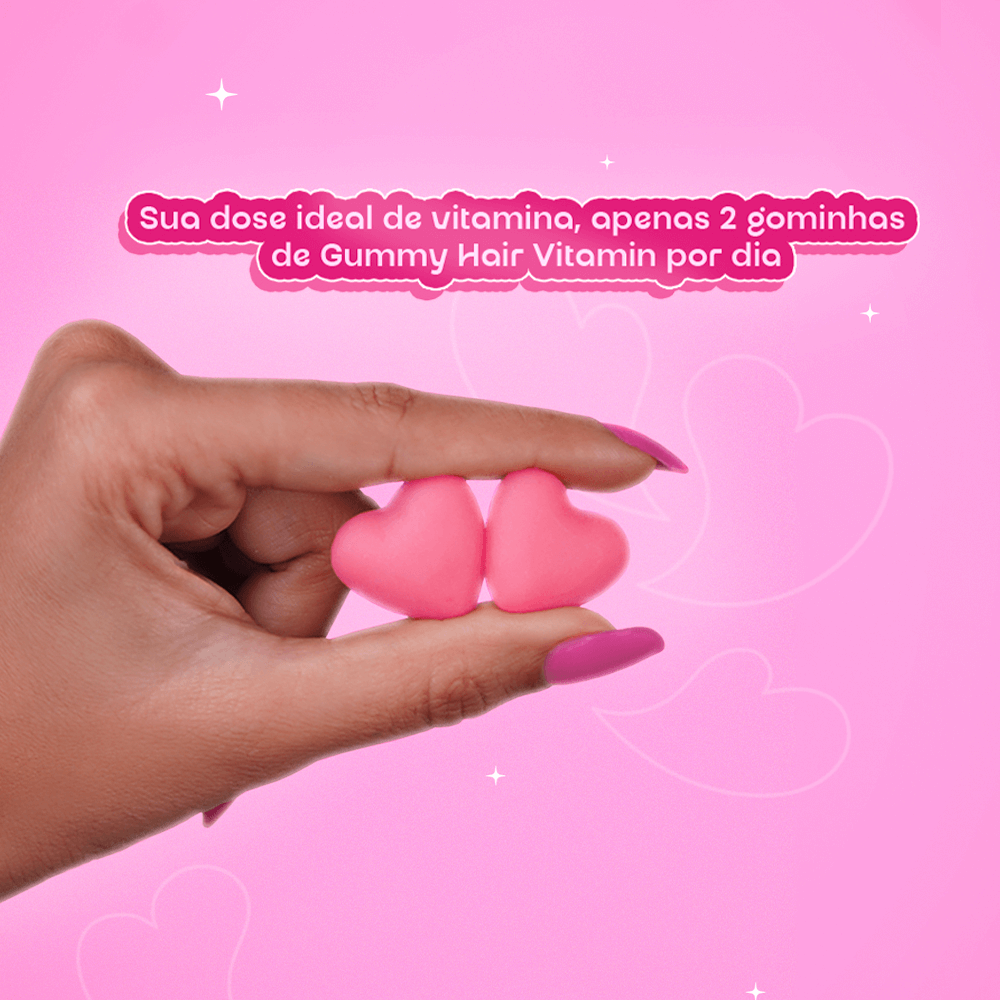 6 Gummy® Hair - 180g