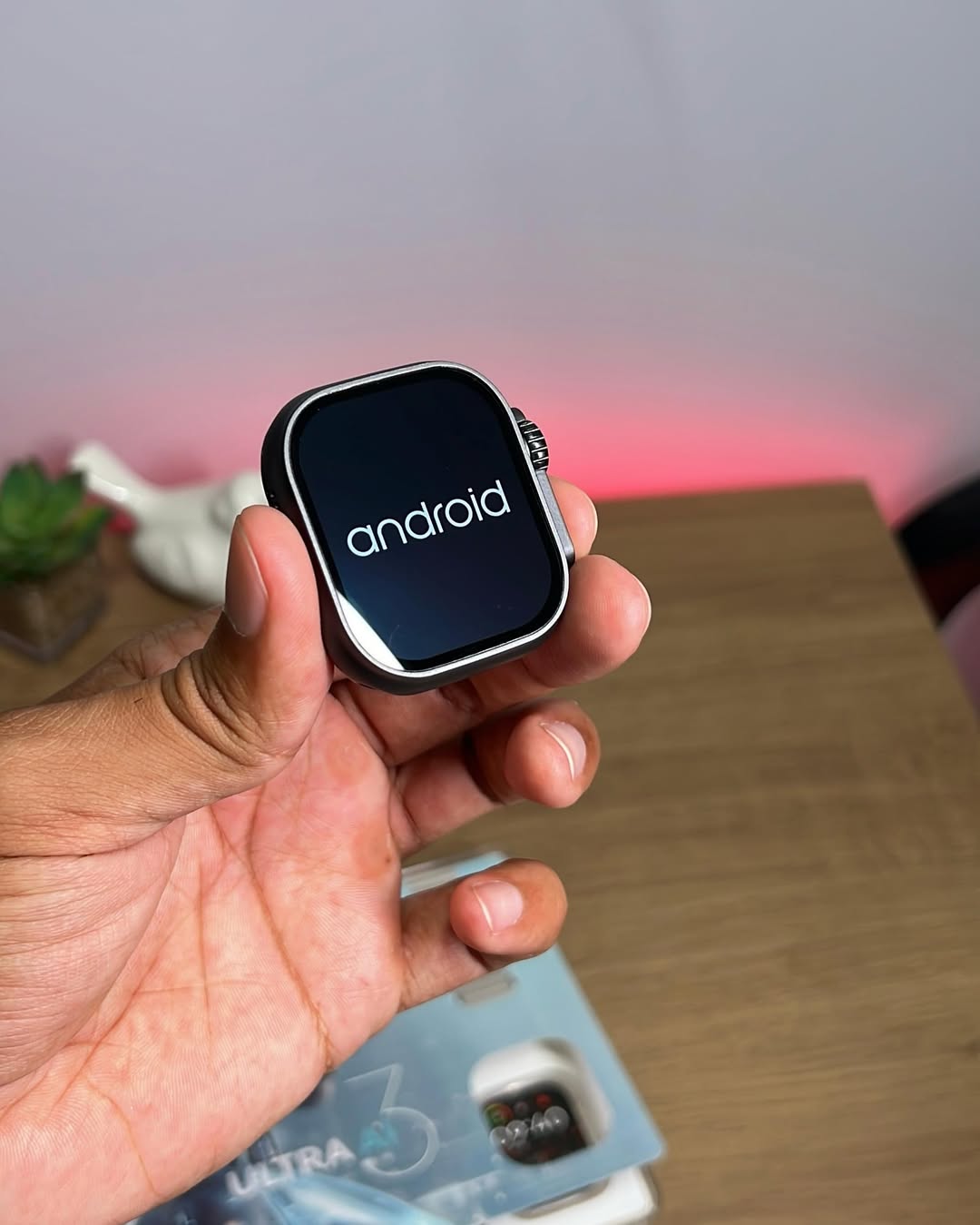 Smartwatch Triton Ultra AI 3 5G + BRINDES - Câmera 180°, Tela AMOLED, GPS e Wi-Fi