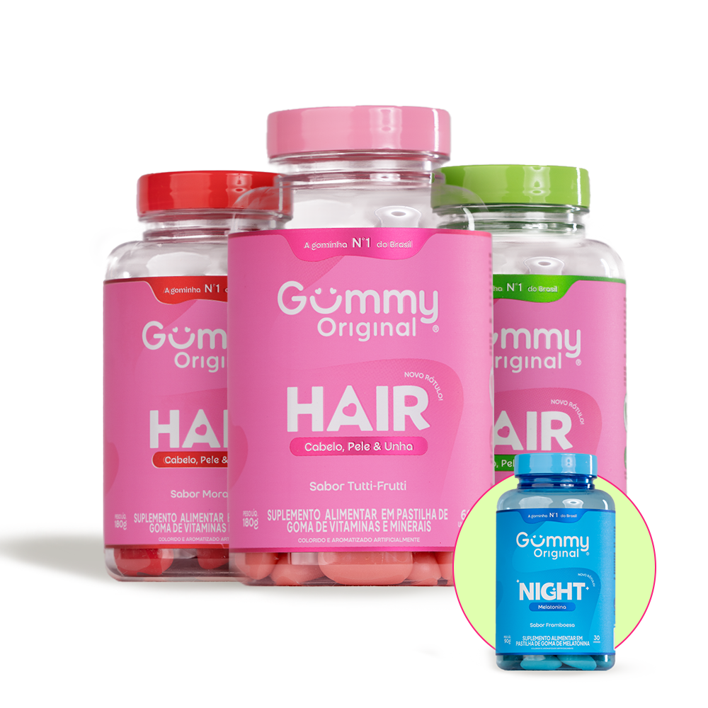 Kit Gummy® Trio Sabor e Sono