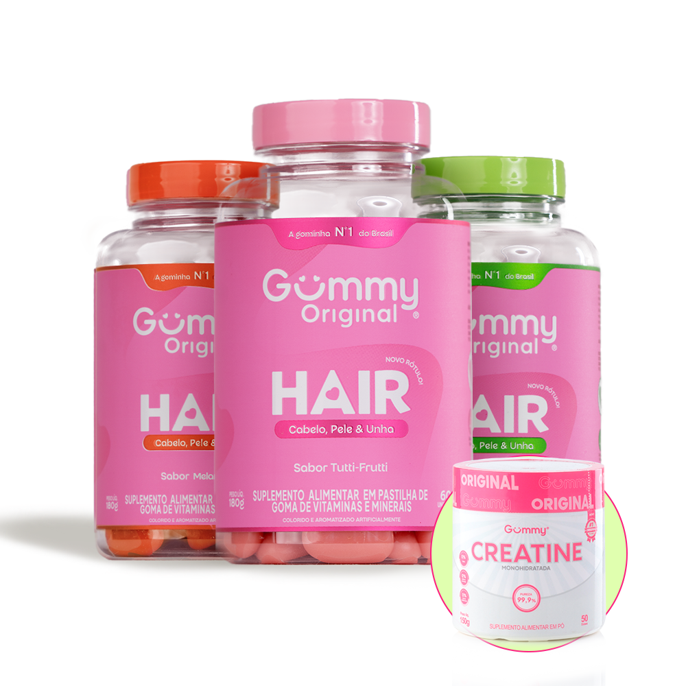 Kit Gummy® Beleza e Força Plus